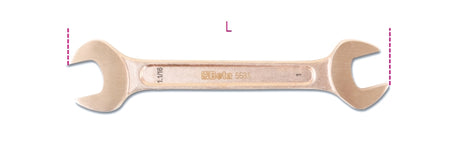 55BA-AS 1X1.1/16-SPARK-PROOF WRENCH