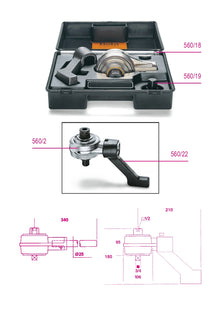 560/2-TORQUE MULTIPLIER BODY 5:1 NM1300