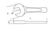58 100-OPEN END SLOGGING WRENCHES