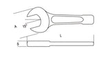 58 100-OPEN END SLOGGING WRENCHES