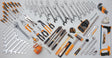 5902VI-ASSORTMENT OF 107 TOOLS