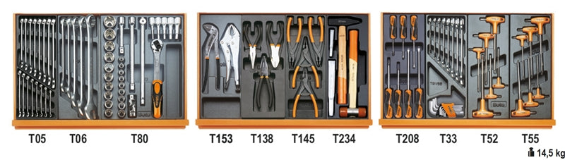 5904VG/2T-ASSORTMENT OF 99 TOOLS