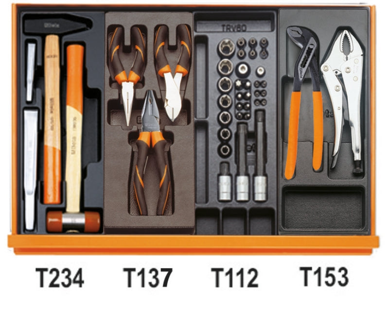 5904VG/5T-ASSORTMENT OF 153 TOOLS