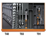 5904VI/2T-ASSORTMENT OF 153 TOOLS
