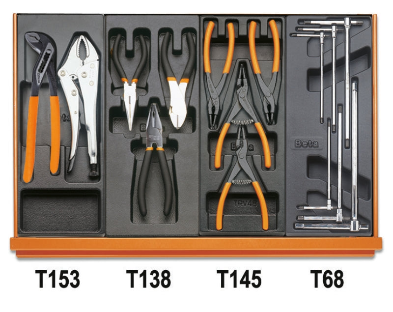 5904VI/2T-ASSORTMENT OF 153 TOOLS