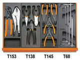 5904VI/2T-ASSORTMENT OF 153 TOOLS