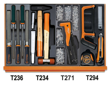 5904VI/2T-ASSORTMENT OF 153 TOOLS