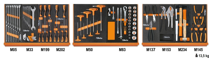 5904VU/1M-ASSORTMENT OF 91 TOOLS