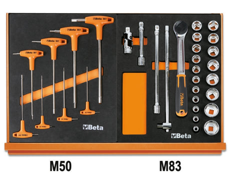 5904VU/1M-ASSORTMENT OF 90 TOOLS