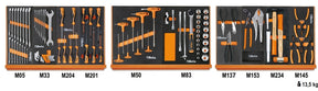 5904VU/1M-ASSORTMENT OF 90 TOOLS