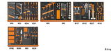 5904VU/2M-ASSORTMENT OF 144 TOOLS