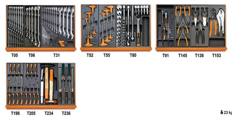 5904VG/3T-ASSORTMENT OF 102 TOOLS