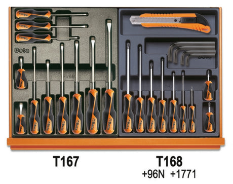 5908VG/2T-ASSORTMENT OF 214 TOOLS