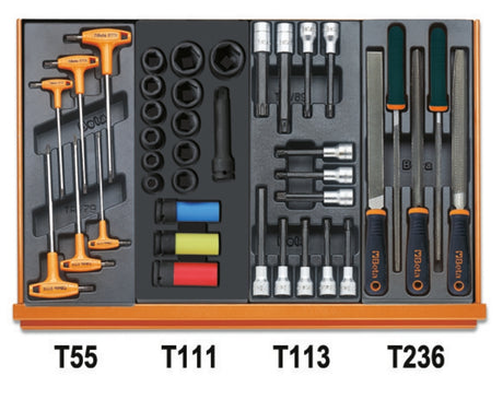5908VG/2T-ASSORTMENT OF 214 TOOLS