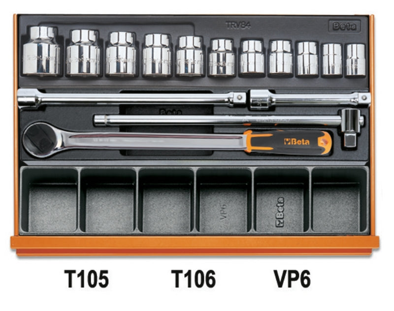 5908VG/2T-ASSORTMENT OF 214 TOOLS