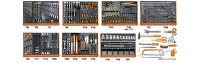 5908VG/2T-ASSORTMENT OF 214 TOOLS
