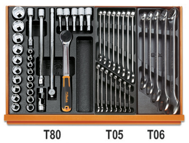 5908VI/2T-ASSORTMENT OF 232 TOOLS