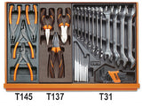 5908VI/2T-ASSORTMENT OF 232 TOOLS