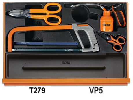 5908VI/2T-ASSORTMENT OF 232 TOOLS