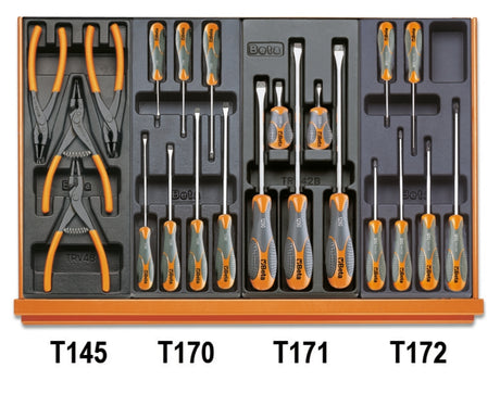 5908VU/2T-ASSORTMENT OF 161 TOOLS