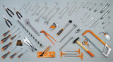 5915VU/3-ASSORTMENT OF 74 TOOLS