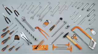 5915VU/3-ASSORTMENT OF 74 TOOLS
