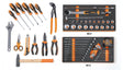 5941VU/M-ASSORTMENT OF 64 TOOLS
