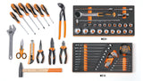 5941VU/M-ASSORTMENT OF 64 TOOLS