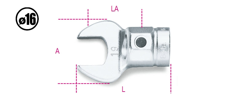 642 8-OPEN JAW WRENCHES FOR TORQUE BARS