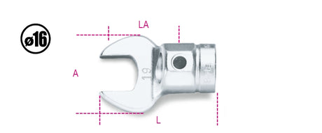 642 32-OPEN JAW WRENCHES FOR TORQUE BARS