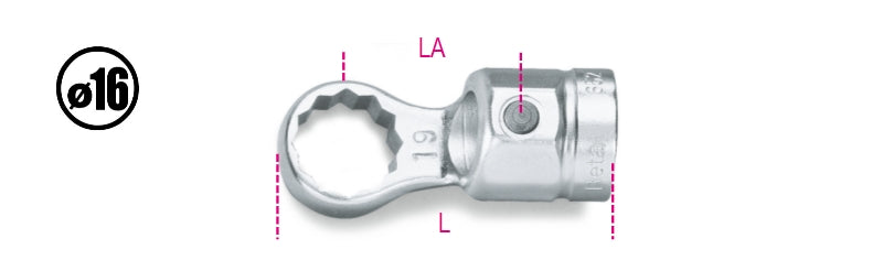 652 8-RING WRENCHES FOR TORQUE BARS