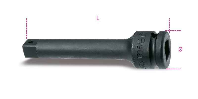 720/21-1/2" DRIVE IMPACT EXTENSION BAR