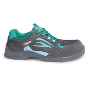 7212LG WOMEN'S SUEDE SHOE, PERFORATED