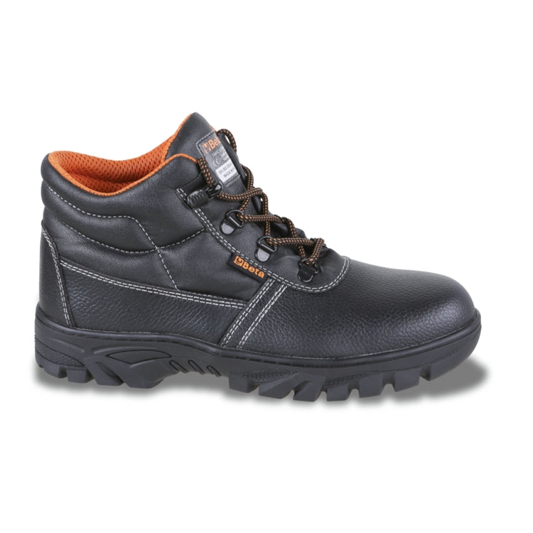 7243CR LEATHER ANKLE SHOE, WATERPROOF