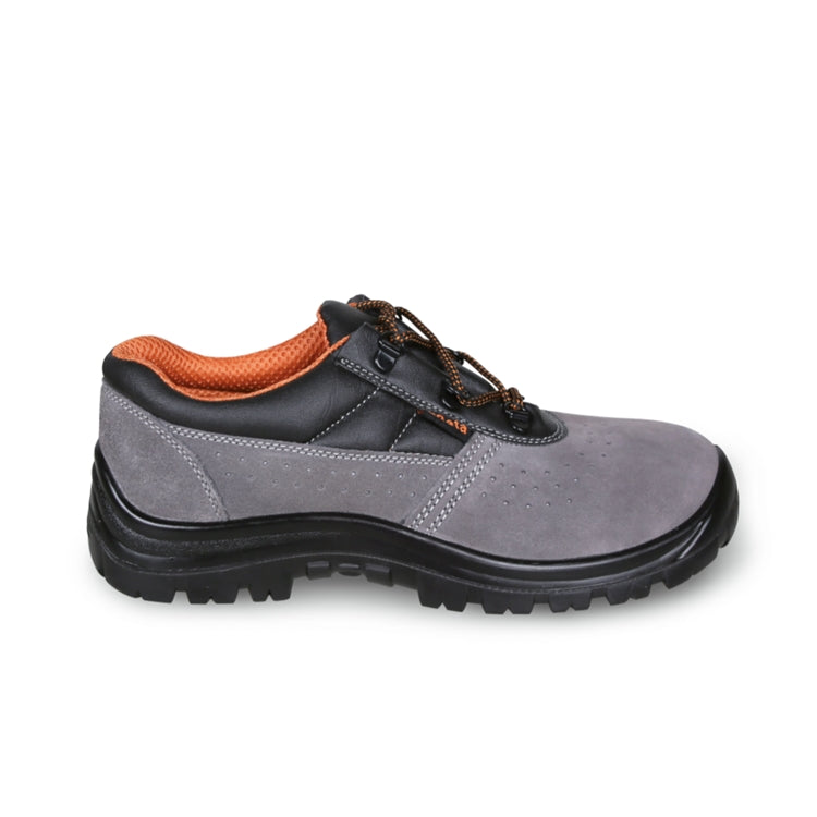 7246BK SUEDE SHOE, PERFORATED