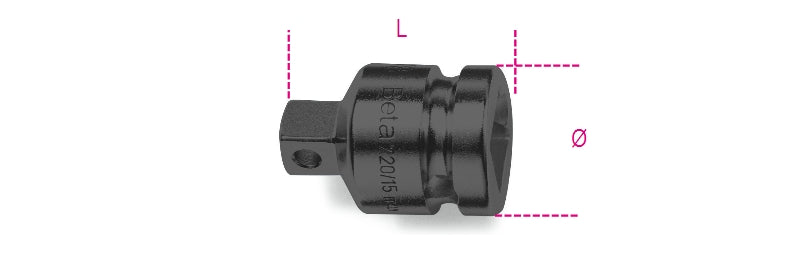 729/15-IMPACT ADAPTOR 1"-3/4" DRIVES