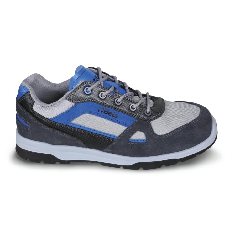 7314AB SUEDE SHOE NYLON MESH/CARBON