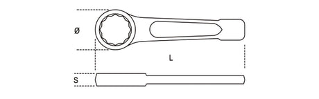 78AS 1.1/16-RING SLOGGING WRENCHES