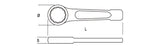 78AS 1.1/16-RING SLOGGING WRENCHES