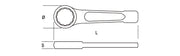 78BA-AS 1'-SPARK-PROOF RING WRENCHES
