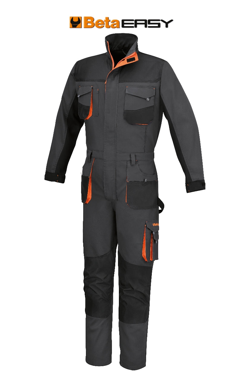 7905G XS-WORK OVERALLS, GREY
