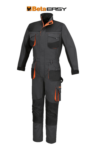 7905G XS-WORK OVERALLS, GREY