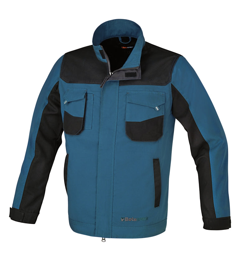 7909P XS-WORK JACKET, PETROL BLUE