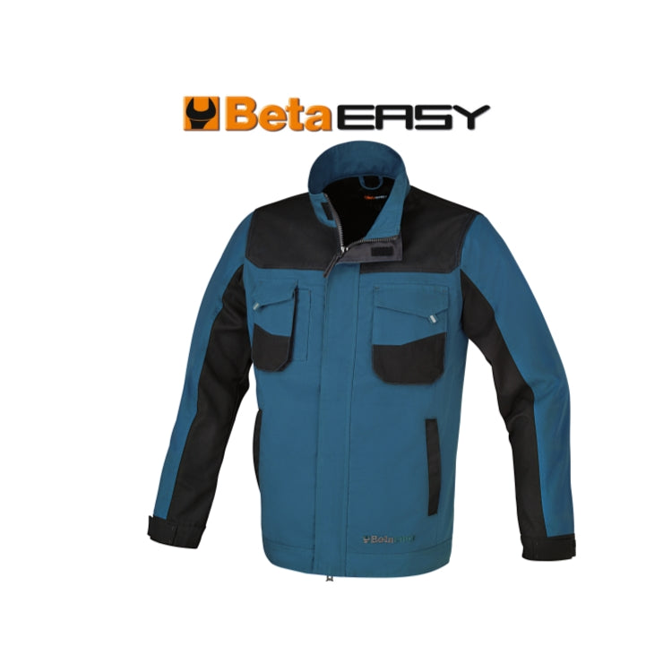 7909P WORK JACKET, PETROL BLUE