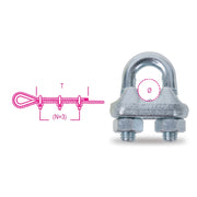 8016-K WIRE ROPE CLIPS STEEL GALVAN.