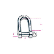 8025-K LIFTING WIDE DEE SHACKLES GR.4