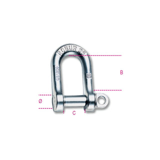 8025-K LIFTING WIDE DEE SHACKLES GR.4