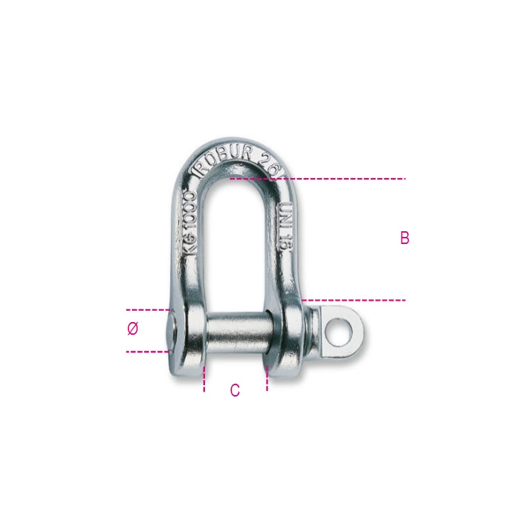 8026A-K LIFTING DEE SHACKLES UNI GR.4