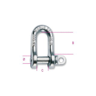 8026A-K LIFTING DEE SHACKLES UNI GR.4