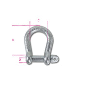 8028-K LIFT.BOW SHACKLES GR.4